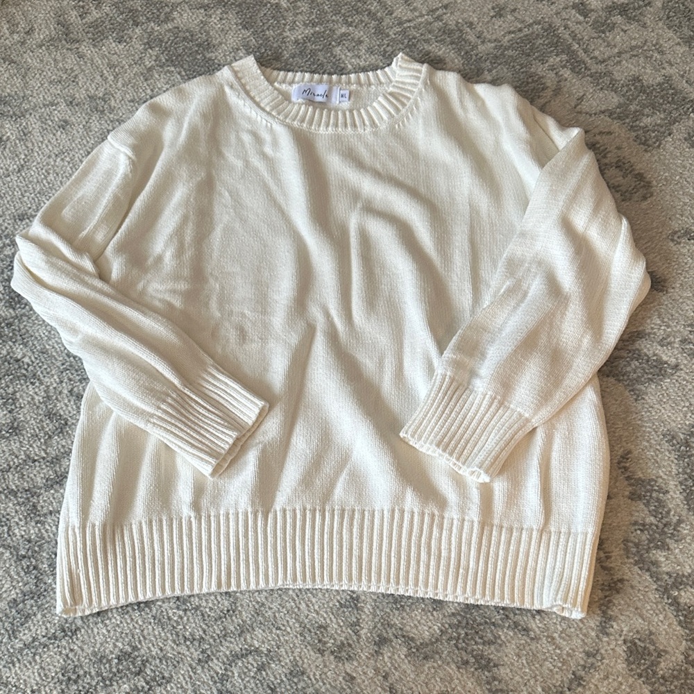 Miracle Cream Women's Crew Neck Sweater